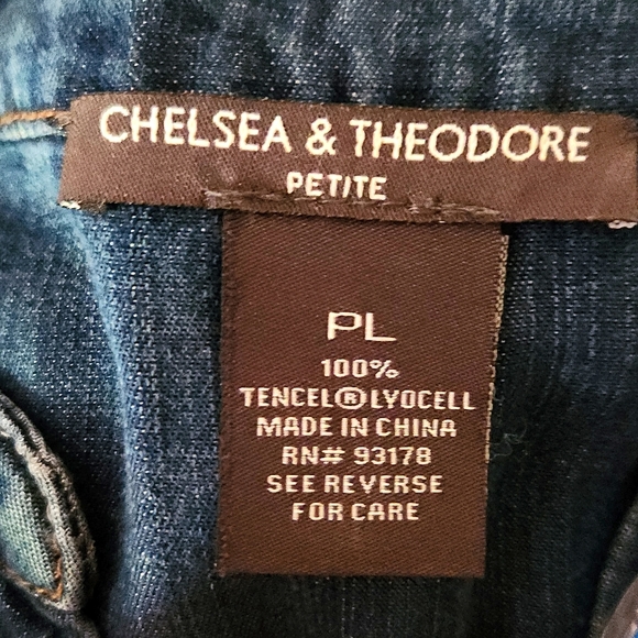 Chelsea & Theodore Girl Next Door Demin Dress - Picture 5 of 5